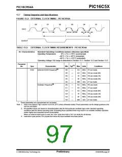 浏览型号PIC16C54C-04I/P的Datasheet PDF文件第97页
