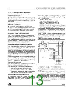 浏览型号ST72254G1B1的Datasheet PDF文件第13页