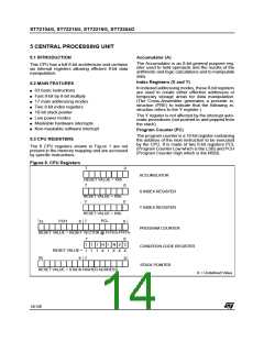 浏览型号ST72254G1B1的Datasheet PDF文件第14页