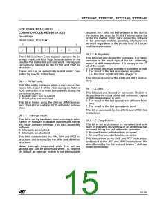 浏览型号ST72254G1B1的Datasheet PDF文件第15页