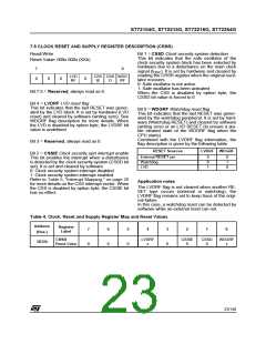 浏览型号ST72254G1B1的Datasheet PDF文件第23页