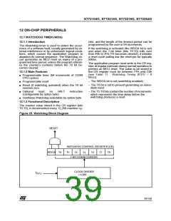 浏览型号ST72254G1B1的Datasheet PDF文件第39页