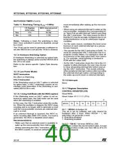 浏览型号ST72254G1B1的Datasheet PDF文件第40页