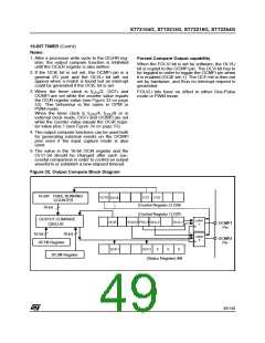 浏览型号ST72254G1B1的Datasheet PDF文件第49页