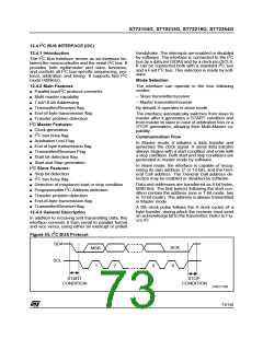 浏览型号ST72254G1B1的Datasheet PDF文件第73页