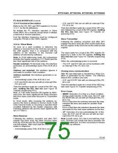 浏览型号ST72254G1B1的Datasheet PDF文件第75页