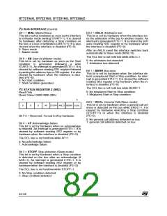 浏览型号ST72254G1B1的Datasheet PDF文件第82页