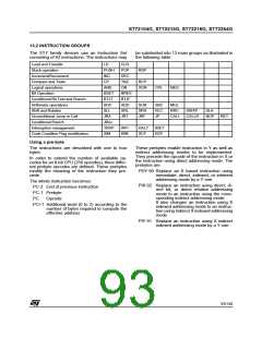 浏览型号ST72254G1B1的Datasheet PDF文件第93页