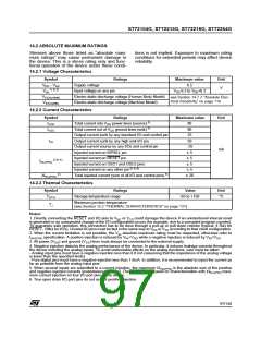 浏览型号ST72254G1B1的Datasheet PDF文件第97页