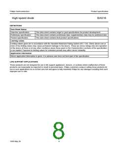 浏览型号BAS16/T1的Datasheet PDF文件第8页