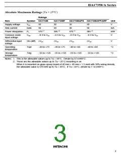 浏览型号HA17358/ASERIES的Datasheet PDF文件第3页