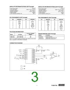 浏览型号PCM1702的Datasheet PDF文件第3页