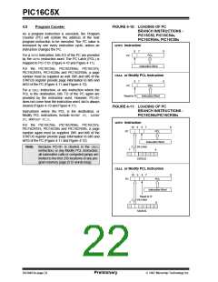 浏览型号PIC16C54C-04I/SO的Datasheet PDF文件第22页