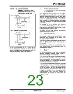 浏览型号PIC16C54C-04I/SO的Datasheet PDF文件第23页