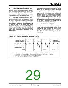 浏览型号PIC16C54C-04I/SO的Datasheet PDF文件第29页