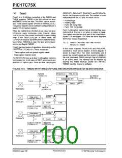 浏览型号PIC17C752T-25I/P的Datasheet PDF文件第100页