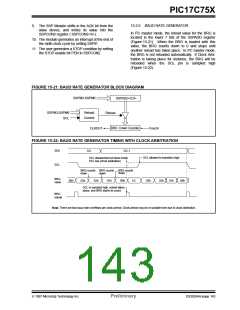 浏览型号PIC17C752T-25I/P的Datasheet PDF文件第143页