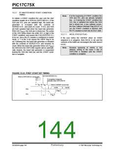 浏览型号PIC17C752T-25I/P的Datasheet PDF文件第144页