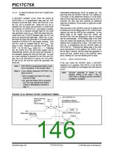 浏览型号PIC17C752T-25I/P的Datasheet PDF文件第146页