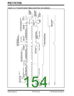 浏览型号PIC17C752T-25I/P的Datasheet PDF文件第154页