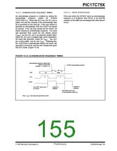 浏览型号PIC17C752T-25I/P的Datasheet PDF文件第155页
