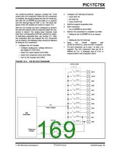 浏览型号PIC17C752T-25I/P的Datasheet PDF文件第169页