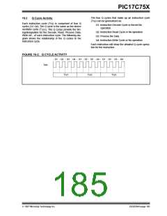 浏览型号PIC17C752T-25I/P的Datasheet PDF文件第185页