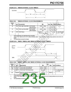 浏览型号PIC17C752T-25I/P的Datasheet PDF文件第235页