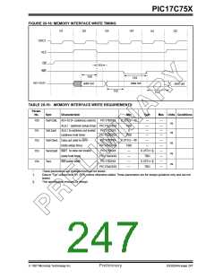 浏览型号PIC17C752T-25I/PQ的Datasheet PDF文件第247页