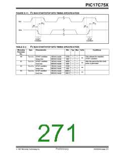 浏览型号PIC17LC752-25/P的Datasheet PDF文件第271页