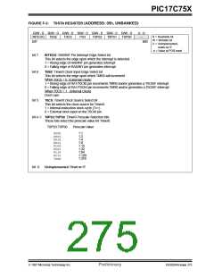 浏览型号PIC17LC752-25/P的Datasheet PDF文件第275页