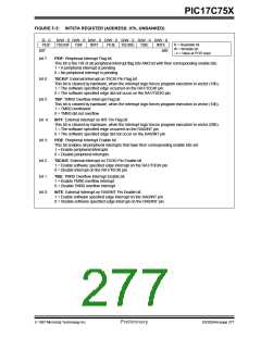浏览型号PIC17LC752-25/P的Datasheet PDF文件第277页