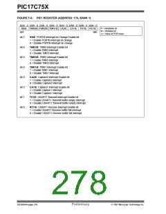浏览型号PIC17LC752-25/P的Datasheet PDF文件第278页