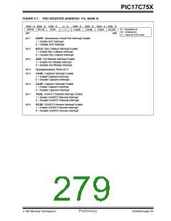 浏览型号PIC17LC752-25/P的Datasheet PDF文件第279页