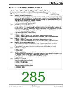 浏览型号PIC17LC752-25/P的Datasheet PDF文件第285页