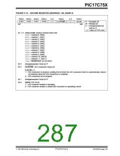 浏览型号PIC17LC752-25/P的Datasheet PDF文件第287页