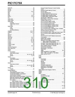 浏览型号PIC17LC752-25/P的Datasheet PDF文件第310页