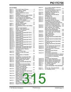 浏览型号PIC17LC752-25/P的Datasheet PDF文件第315页