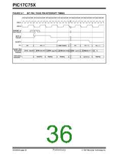 浏览型号PIC17C752T-25I/P的Datasheet PDF文件第36页