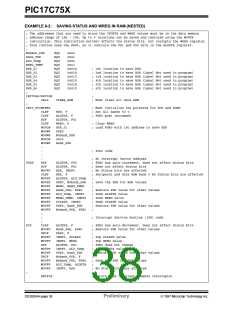 浏览型号PIC17C756-08/P的Datasheet PDF文件第38页
