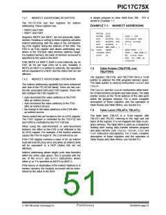 浏览型号PIC17C756-08/P的Datasheet PDF文件第51页