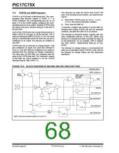 浏览型号PIC17C756-08/P的Datasheet PDF文件第68页