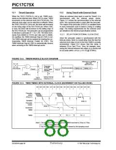 浏览型号PIC17C752T-25I/P的Datasheet PDF文件第88页