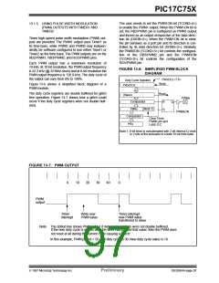 浏览型号PIC17C752T-25I/P的Datasheet PDF文件第97页