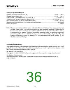 浏览型号SAE81C91的Datasheet PDF文件第36页