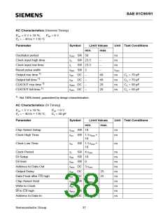浏览型号SAE81C91的Datasheet PDF文件第38页