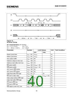 浏览型号SAE81C91的Datasheet PDF文件第40页