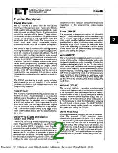 浏览型号93C46P的Datasheet PDF文件第2页
