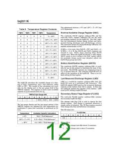 浏览型号BQ2011K的Datasheet PDF文件第12页