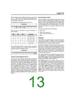 浏览型号BQ2011K的Datasheet PDF文件第13页